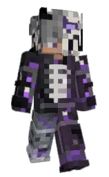 moon mist and timberwolf Minecraft skin — Slim model — first worn by UnseenLucas