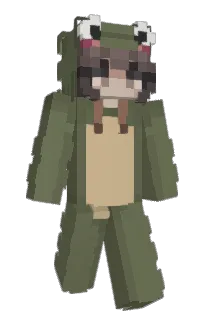 Front of cyena's skin