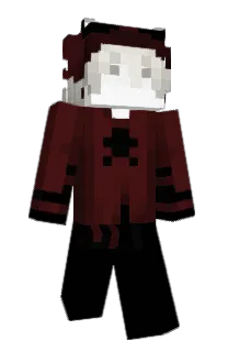 Front of Discra's skin