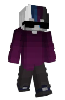 Front of DarkBlind's skin