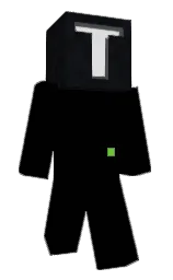 tundora and woodsmoke Minecraft skin — Slim model — first worn by Bolshebricks