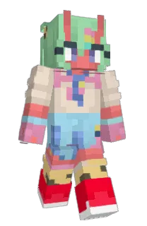 Front of Timolante's skin