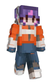 Front of routune's skin