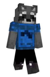 Front of JustRaacs's skin