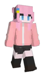 QTMTQ's Minecraft skin wearing the Pan cape