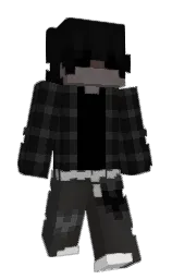 G1rup's Minecraft skin wearing the Migrator cape