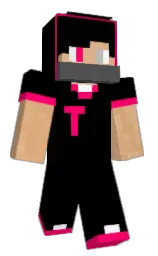 zombokrash's Minecraft skin wearing the Menace cape