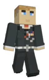Refilox's Minecraft skin wearing the Migrator cape