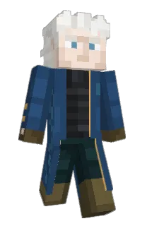 Front of Capzale's skin