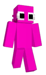 purple pizzazz and gray Minecraft skin — Classic model — first worn by zzo_icc