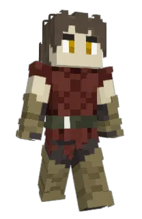 Front of Tratonius's skin