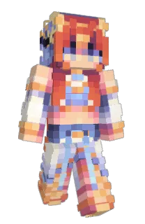 Front of TootsiBear's skin