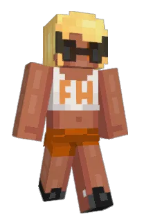 Front of Minecraft skin