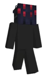 tuatara and steel gray Minecraft skin — Slim model