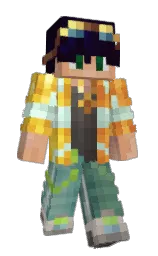 violet and jaguar Minecraft skin — Slim model