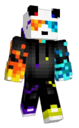 DaddyFatSac49's Minecraft skin wearing the Migrator cape