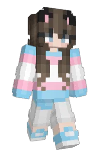 Front of ainaracatgirl's skin