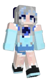 onahau and white Minecraft skin — Slim model