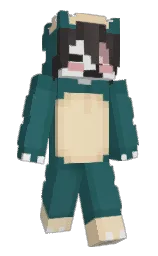 Slim Minecraft skin