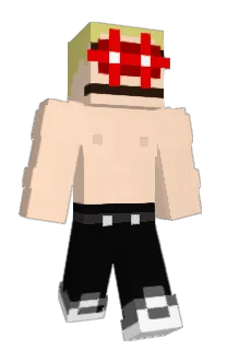 Front of megawarslime's skin
