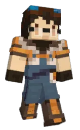 HollowSlothious's Minecraft skin wearing the Migrator cape