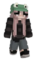 froggyora's Minecraft skin wearing the Migrator cape