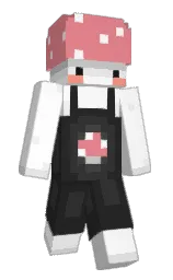 2sx's Minecraft skin wearing the Pan cape
