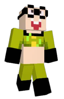 Front of anDemeulemeester's skin