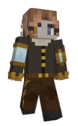 armadillo and cedar Minecraft skin — Slim model — first worn by Cosloonius