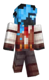 crater brown and tamarind Minecraft skin — Classic model — first worn by Bones_SinOfSloth