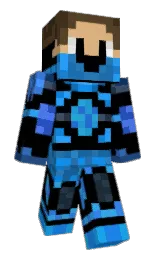 black and quincy Minecraft skin — Classic model
