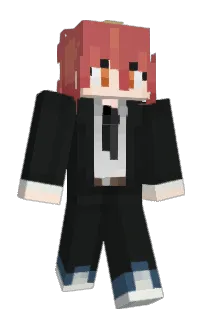 Front of Pleag's skin