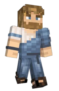 Front of Aenarg's skin