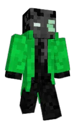 cod gray and black Minecraft skin — Classic model — first worn by Djcn385