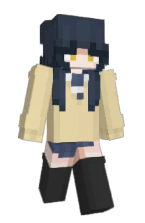 Front of mierukochan's skin