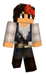 texas rose and soft amber Minecraft skin — Classic model