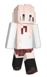 peach schnapps and concrete Minecraft skin — Slim model — first worn by Nikky