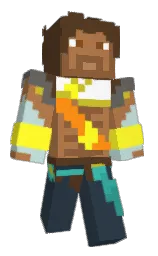 knightsaber327's Minecraft skin wearing the Migrator cape