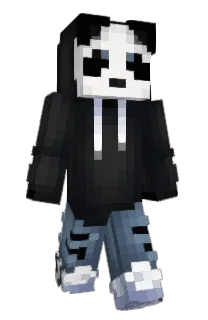 Front of Minecraft skin