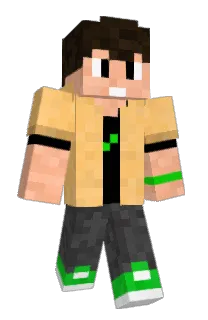Front of iSiuz's skin