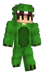 forest green and paco Minecraft skin — Classic model — first worn by Tomsansol
