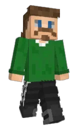 forest green and mine shaft Minecraft skin — Slim model — first worn by HighNelo