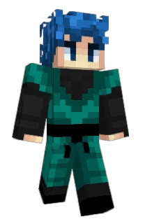 Front of Tiqre's skin