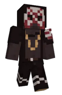 Front of EggzaYolk's skin