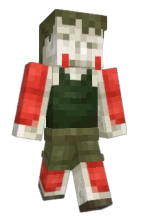 Front of Alganaut's skin