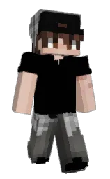 imwxll's Minecraft skin wearing the Zombie Horse cape