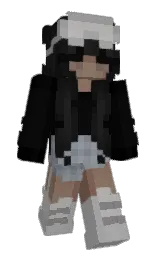 2mausi's Minecraft skin wearing the Cherry Blossom cape