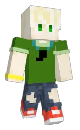 bilbao and citrine white Minecraft skin — Classic model