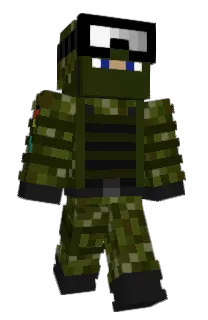 Front of Minecraft skin