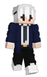 qModi's Minecraft skin wearing the Migrator cape